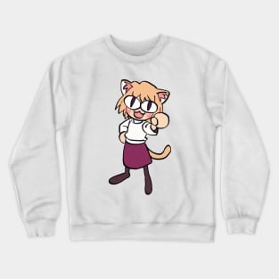 I draw neco arc / Tsukihime Crewneck Sweatshirt